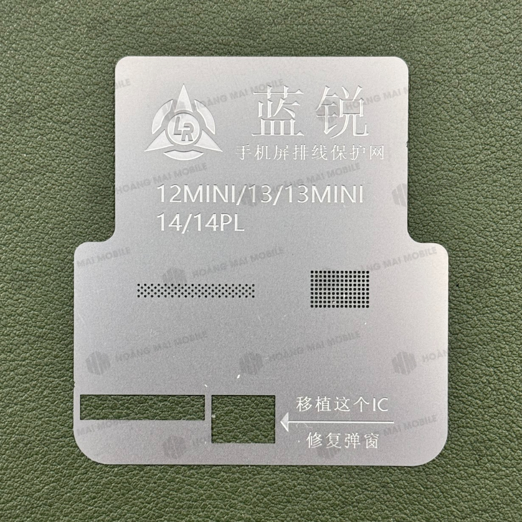 Vỉ tạo chân IC màn hình 11-16PM LANRUI