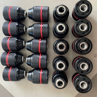 Đầu Kẹp Mũi Khoan Bằng Kim Loại 13mm AutoLock- Hàng Cao Cấp viền đỏ chuẩn xịn