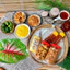 COMBO MINI - Bánh tráng phơi sương cuốn bơ béo muối tép hành phi - Bánh tráng Mạnh Hùng