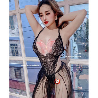 BODYSUIT KÈM CHÂN VÁY CỘT BIG SIZE
