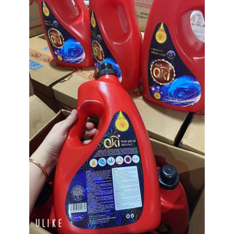 Nước Giặt xả Cao cấp OKI 4kg
