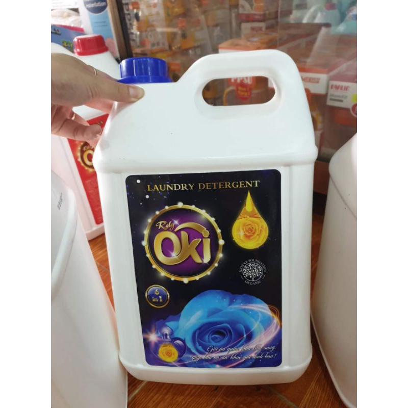 Nước Giặt xả OKI 6in 1 10kg