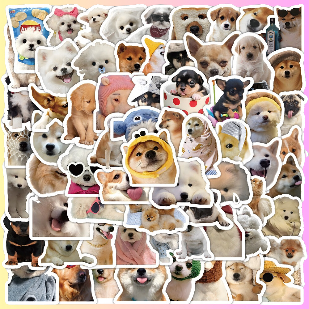 3. Set 50 Sticker Chú Chó Dễ Thương | Shopee Việt Nam