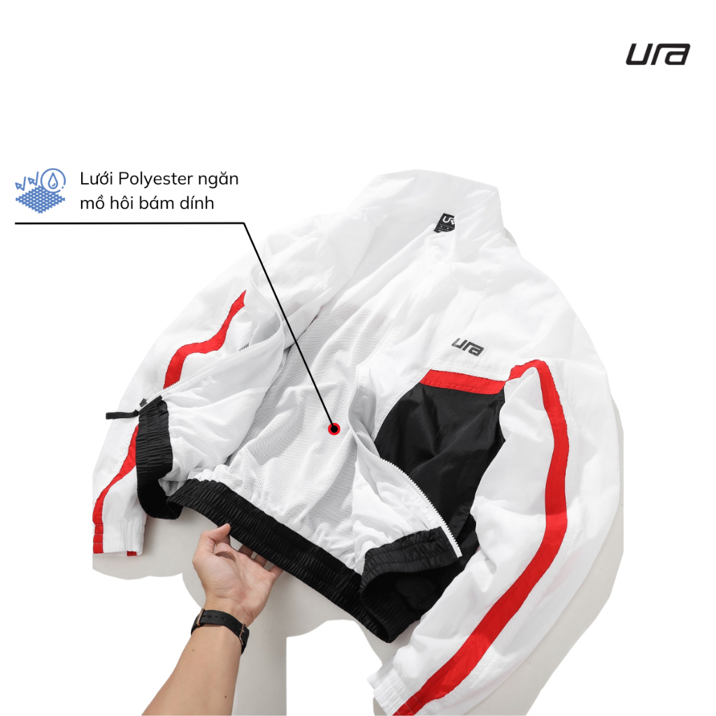 Áo Khoác Nam Thể Thao Vải Gió 2 Lớp Chống Nước Phối Màu Woven Lined Jacket JM467 - Thương hiệu Ura | BigBuy360 - bigbuy360.vn