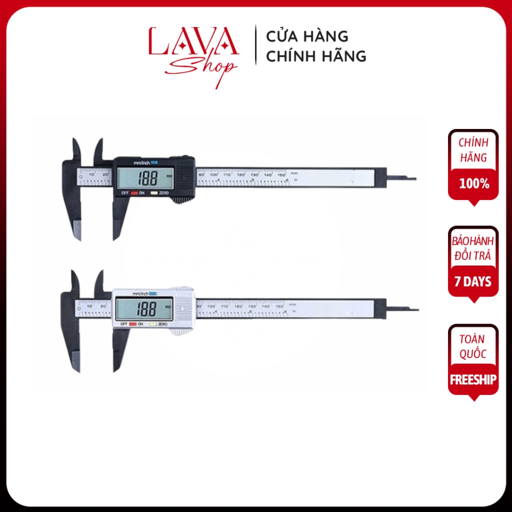 Thước Đo Điện Tử Ngắn Phun Xăm / dcpxhoanganh