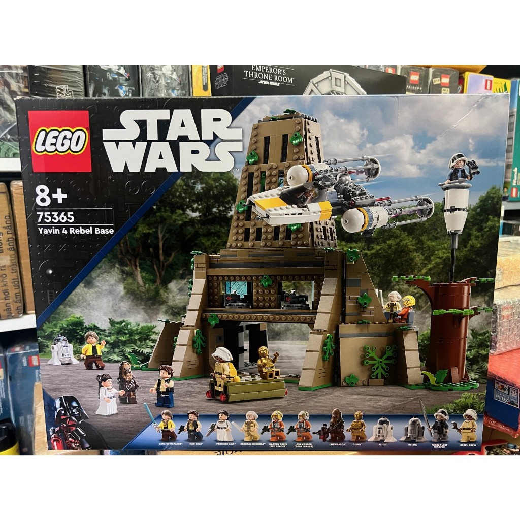 [CÓ SẴN] LEGO 75365 - Star Wars - Yavin 4 Rebel Base [HỘP HƠI CẤN GÓC ...