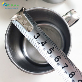 Cốc inox, ca inox 7cm dày dặn- siêu bền tiện lợi cho dã ngoại