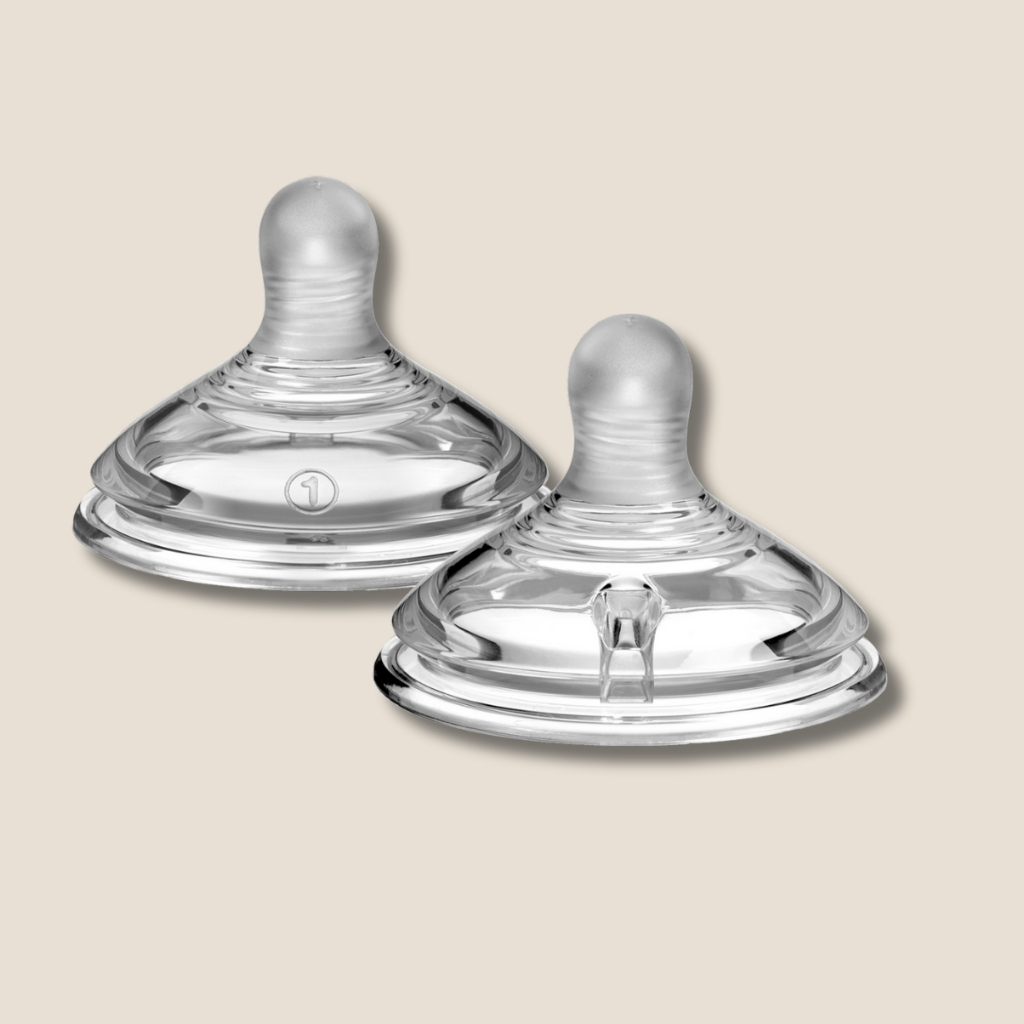 Ảnh Núm Ty Silicon Siêu Mềm Tự Nhiên Cho Bé Tommee Tippee Natural Start Slow Flow 0-3 Tháng (Vỉ đôi, tách lẻ) 3