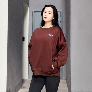 Áo Sweater SR18 Tay Phồng Form Boxy Chất Nỉ Bông Dầy Dặn Form Rộng Nữ Nhiều Màu Gladimax