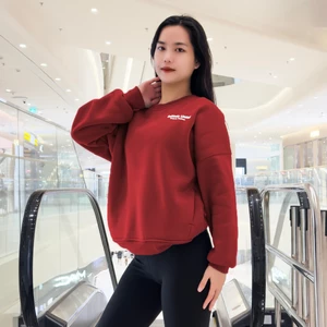 Áo Sweater SR18 Tay Phồng Form Boxy Chất Nỉ Bông Dầy Dặn Form Rộng Nữ Nhiều Màu Gladimax
