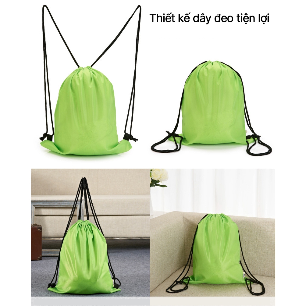 Ảnh Túi Dây Rút Thể Thao Bảo Hành 12 Tháng Túi Dây Rút Đá Bóng Chất Liệu Polyester Chống Thấm Cleacco TDR Boro Sport 2