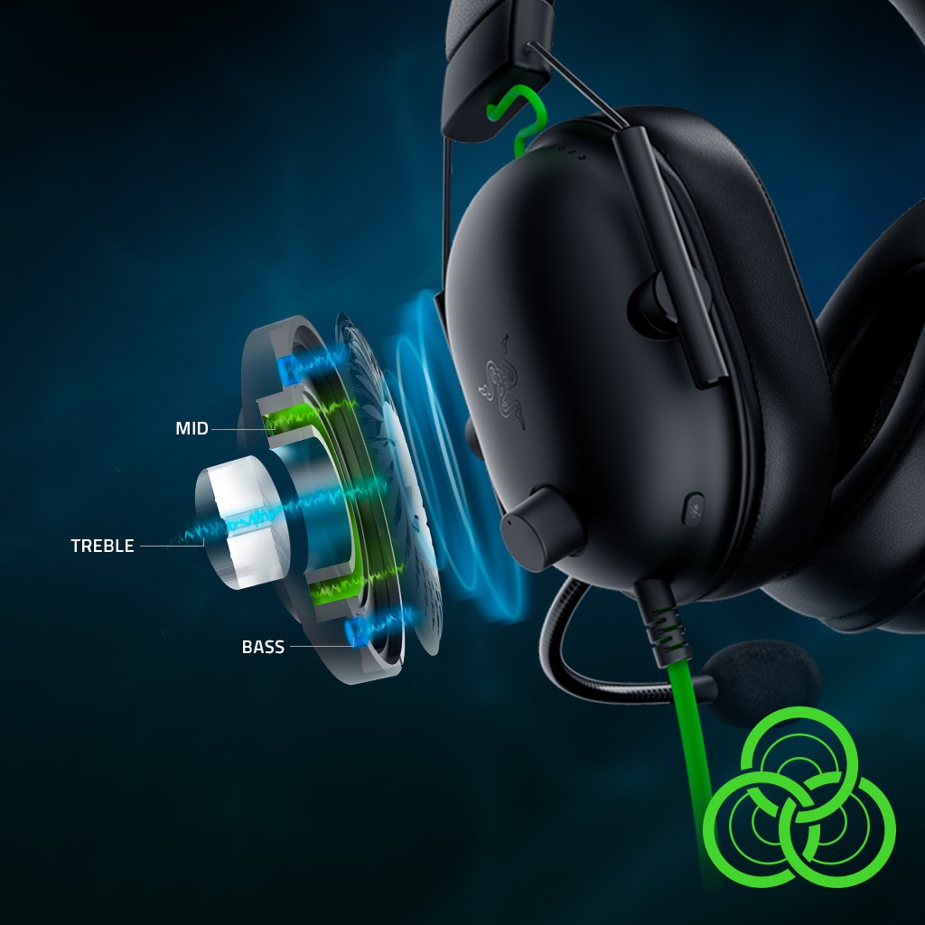 Tai Nghe Razer BlackShark V2 X | Kết Nối 3.5mm | Drive Triforce 50mm ...