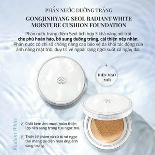 PHẤN NƯỚC CASE CUSHION WHOO TONE 21 FULLSIZE KHÔNG BOX - PHỒNG PHỀNH