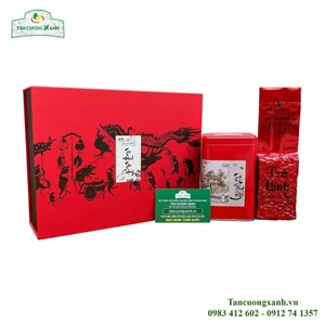 Trà Đinh Tân Cương Tiến Vua 200g - Hộp Đại Việt