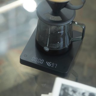 Volcano Cân điện tử pha chế, cân cà phê đồ uống có đếm giờ Cafede Kona