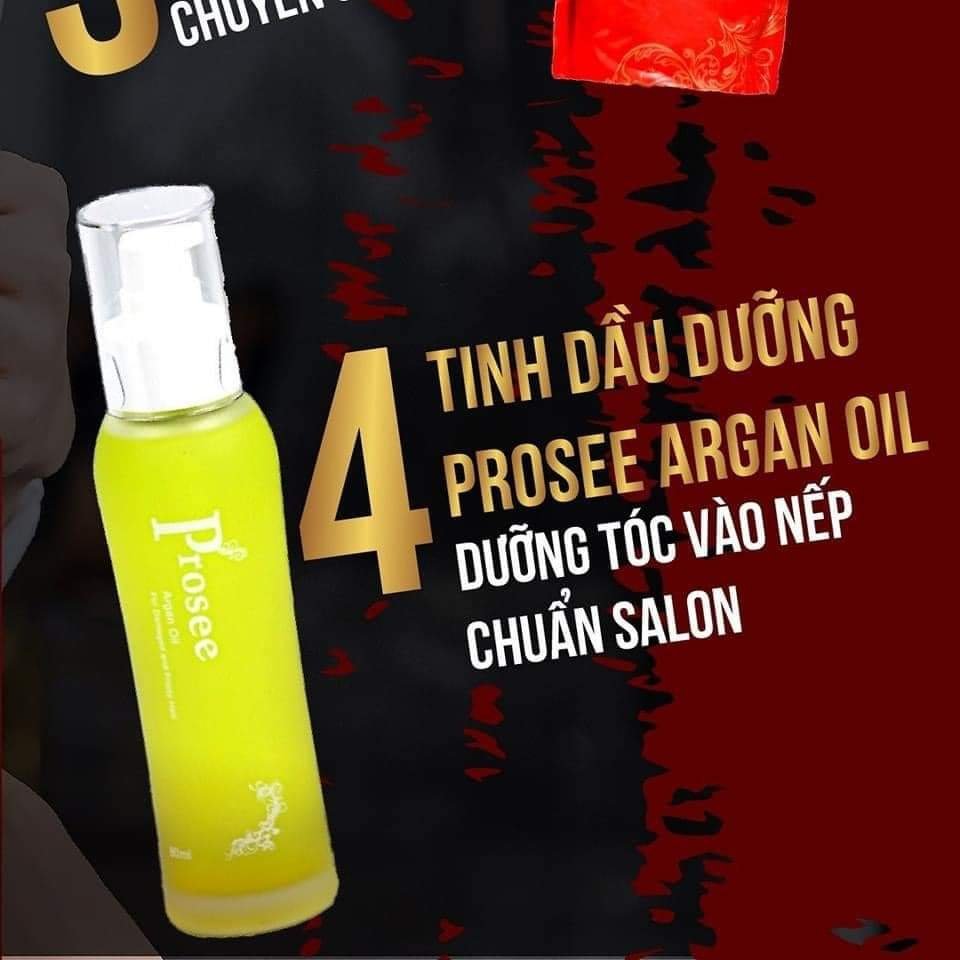 Tinh Dầu dưỡng tóc PROSEE Argan Oil 80ml chính hãng phục hồi tóc yếu ...