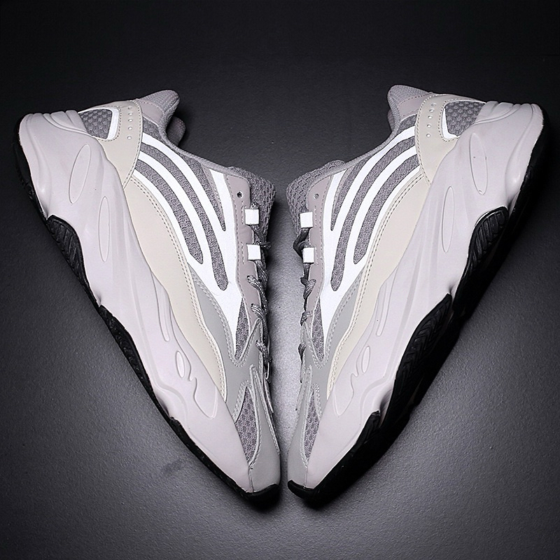 (Hàng S.Cấp) Giày thể thao sneakers 700 phản quang nam nữ đế bost mềm nhẹ êm chân chống trơn trượt thoáng khí A 80