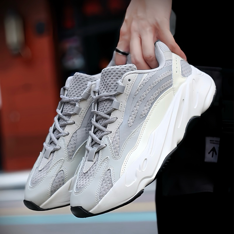(Hàng S.Cấp) Giày thể thao sneakers 700 phản quang nam nữ đế bost mềm nhẹ êm chân chống trơn trượt thoáng khí A 80