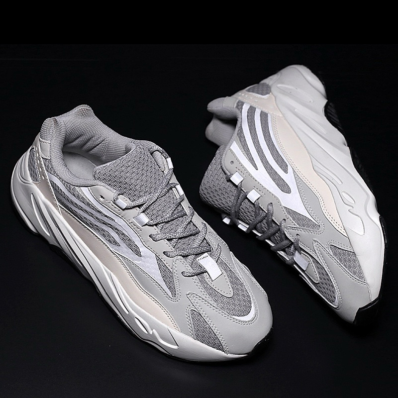 (Hàng S.Cấp) Giày thể thao sneakers 700 phản quang nam nữ đế bost mềm nhẹ êm chân chống trơn trượt thoáng khí A 80