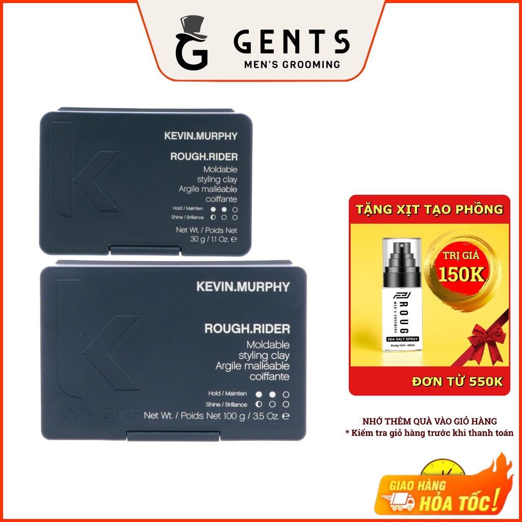 Sáp vuốt tóc nam cao cấp Kevin Murphy Rough Rider (30/100g) chính hãng ...