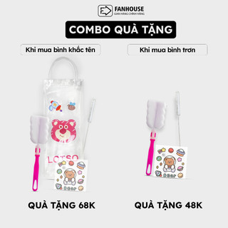 Bình giữ nhiệt cao cấp Hello Dream 720-1100ml bình nước giữ nhiệt thể thao Fan House có ống hút vỏ chống xước inox 316