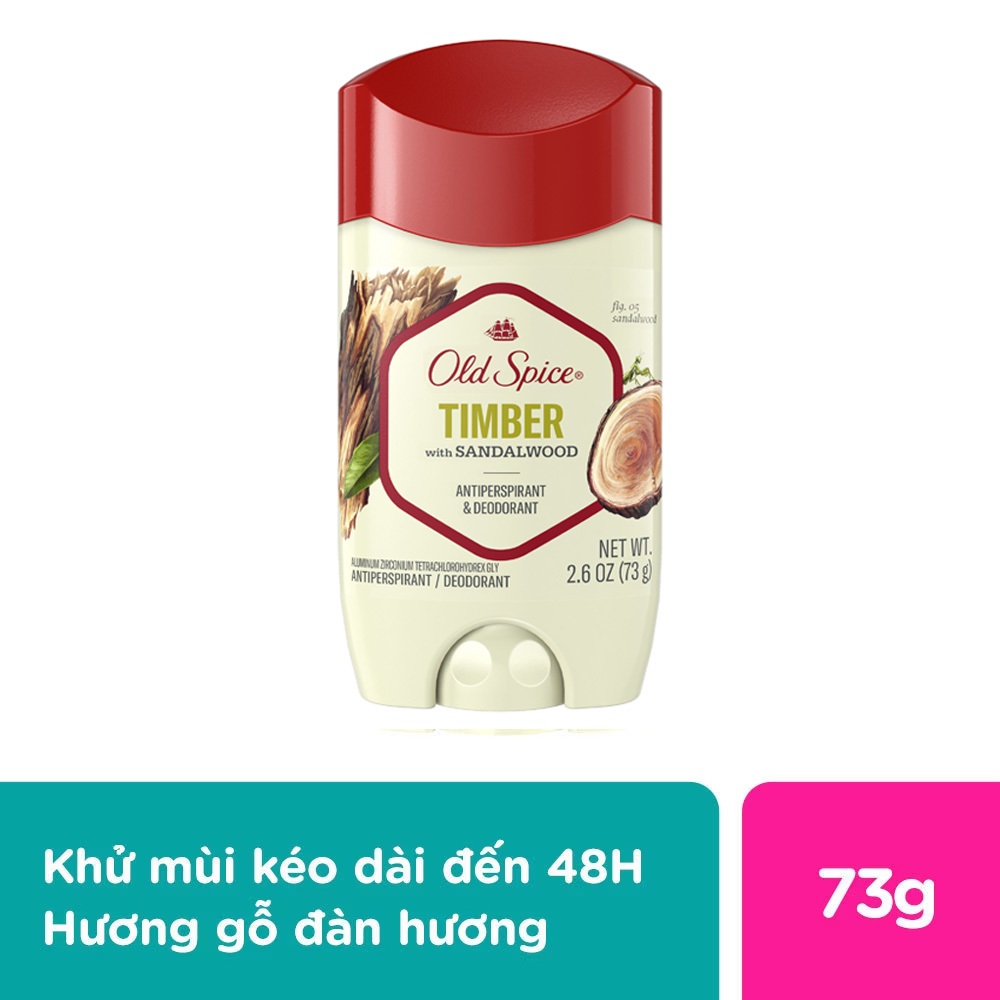 Ảnh Sáp Khử Mùi Old Spice Timber 73g 2