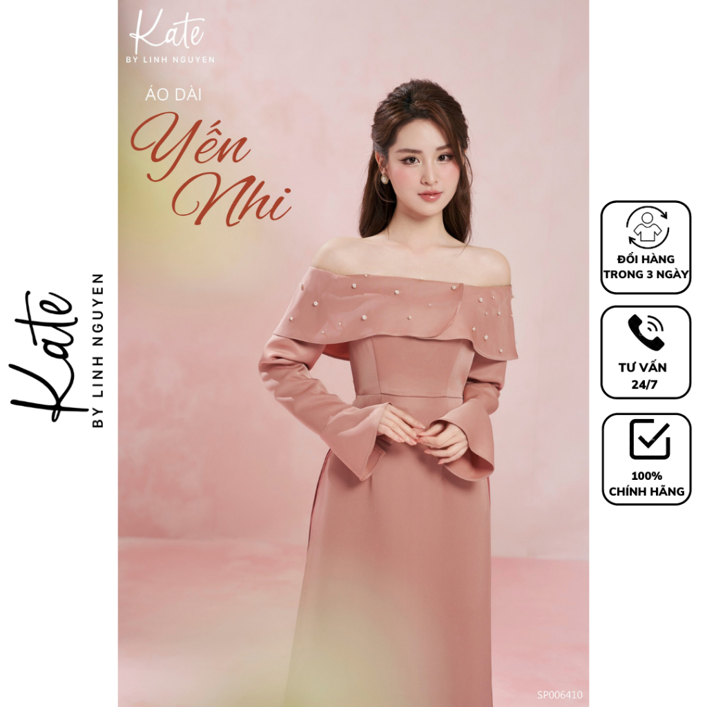 Set Áo dài Yến Nhi 6410 | BST Diên Hy | Thời trang thiết kế Kate by ...