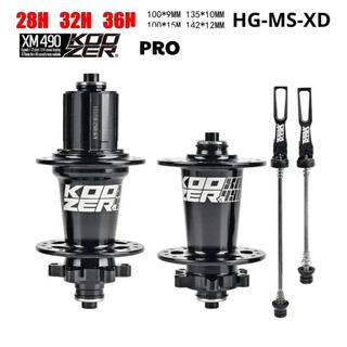 Đùm Mayo Hub Gắn Xe Đạp MTB Touring Sport Bike,6 Bạc Đạn, 6 Cá/Ratchet Siêu Trớn KOOZER XM490/390/450/350 Pro Ti đùm QR