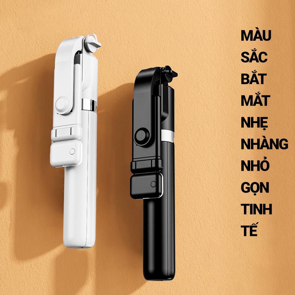 Gậy chụp ảnh 3 chân, có đèn led trợ sáng. Gậy selfie chụp hình, tự sướng, live stream nút bluetooth điều khiển từ xa
