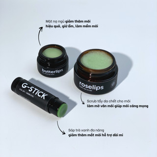 GSTICK - thỏi sáp dưỡng giảm thâm môi mắt hỗ trợ dài mi