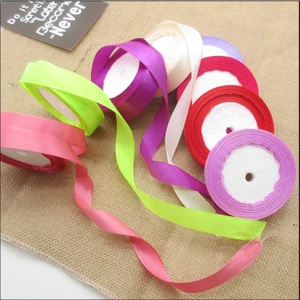 Ruy băng lụa 2cm dài 22m, dùng gói hoa len milk cotton, gói quà - phụ kiện handmade