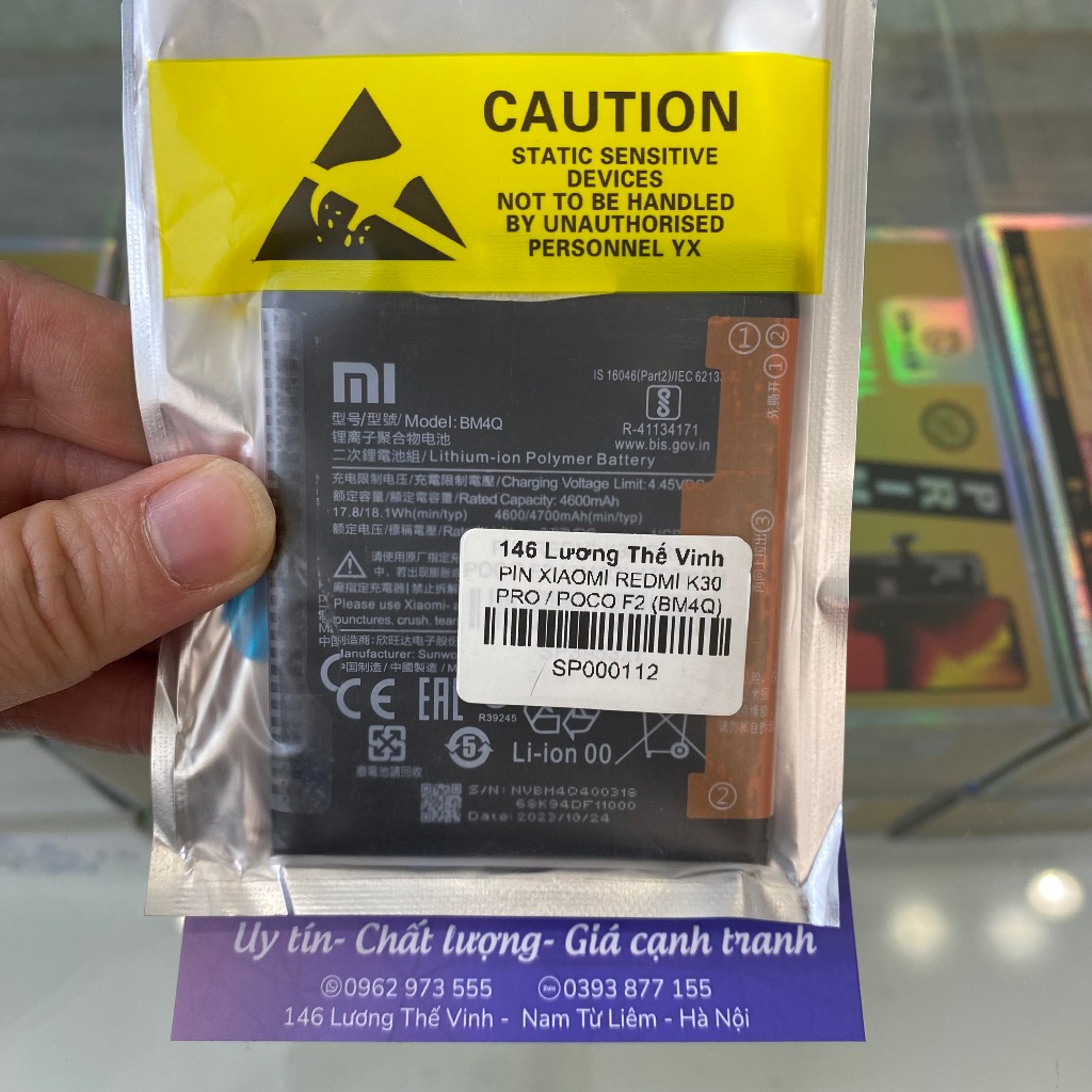 Kit Batterie 4700mAh Pour Xiaomi Redmi K30 Pro / Poco F2 Pro - Neuf Avec Outils