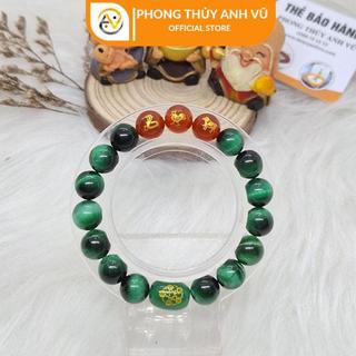 Vòng tam hợp quý nhân tỵ dậu sửu đã khai quang - Vòng tay phong thủy mệnh mộc may mắn tài lộc
