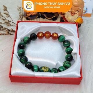 Vòng tam hợp quý nhân tỵ dậu sửu đã khai quang - Vòng tay phong thủy mệnh mộc may mắn tài lộc