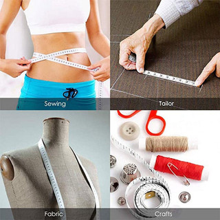 Thước dây đo eo, bụng ,đo chiều cao, đo quần áo nhiều màu bền đẹp