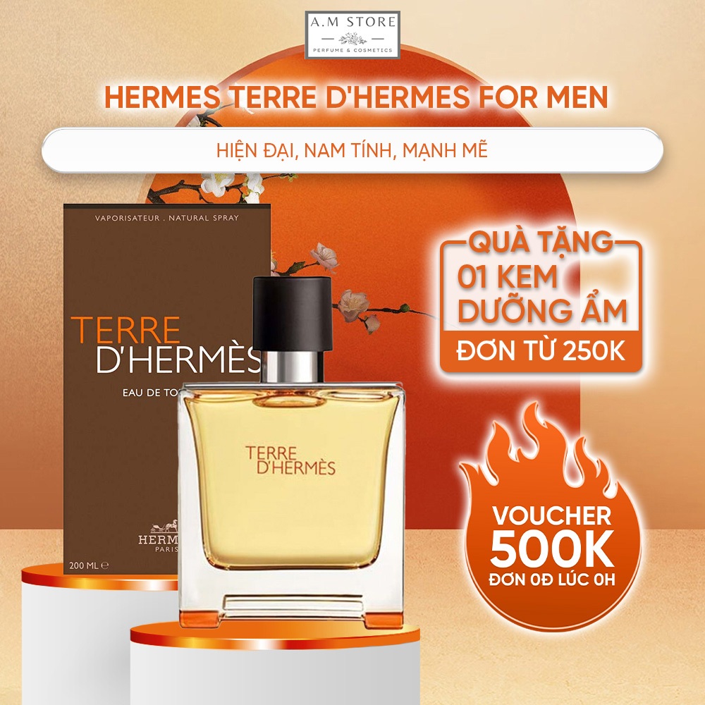 Nước Hoa Nam Hermes Terre D'hermes Paris Parfum Pure Perfume For Men