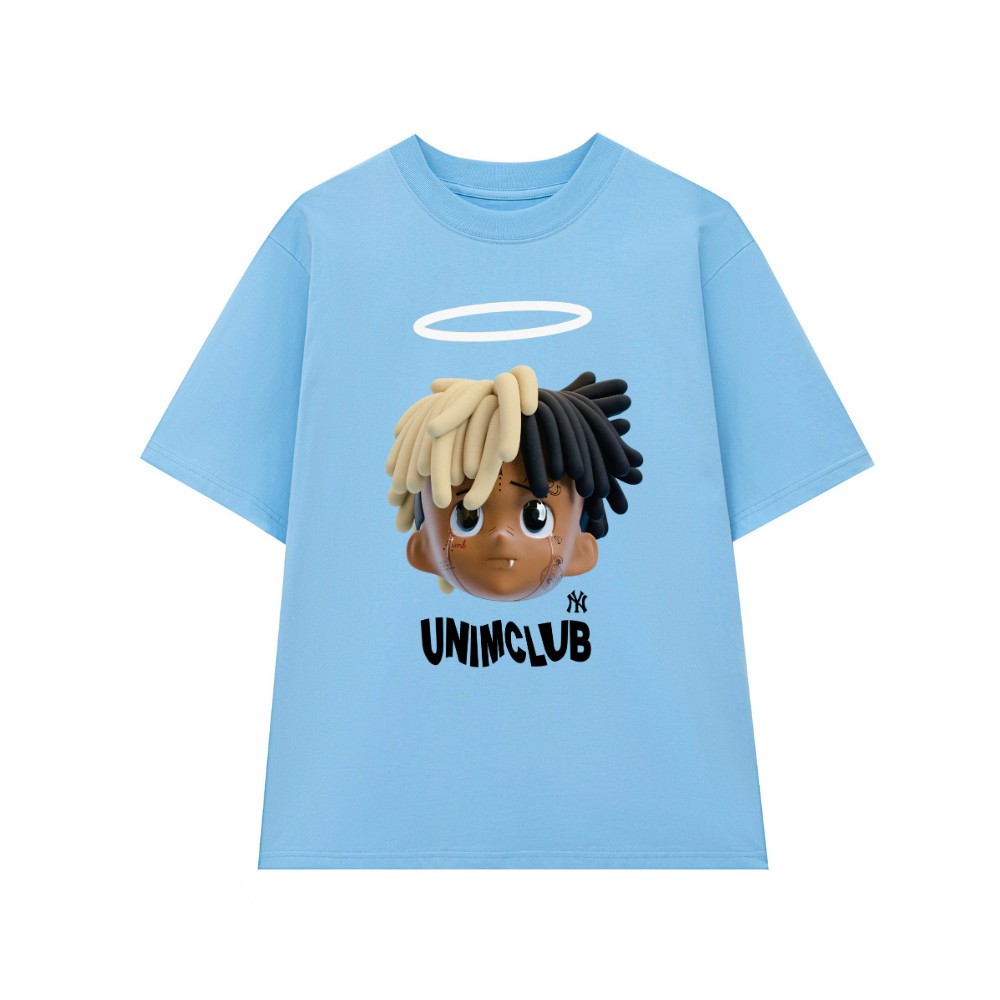 [VẢI 250 GSM] Áo Thun NY & XXXTentacion Boy Black Rapstar Unisex Cao Cấp 100% Cotton Định Lượng Vải 250 GSM Co Giãn