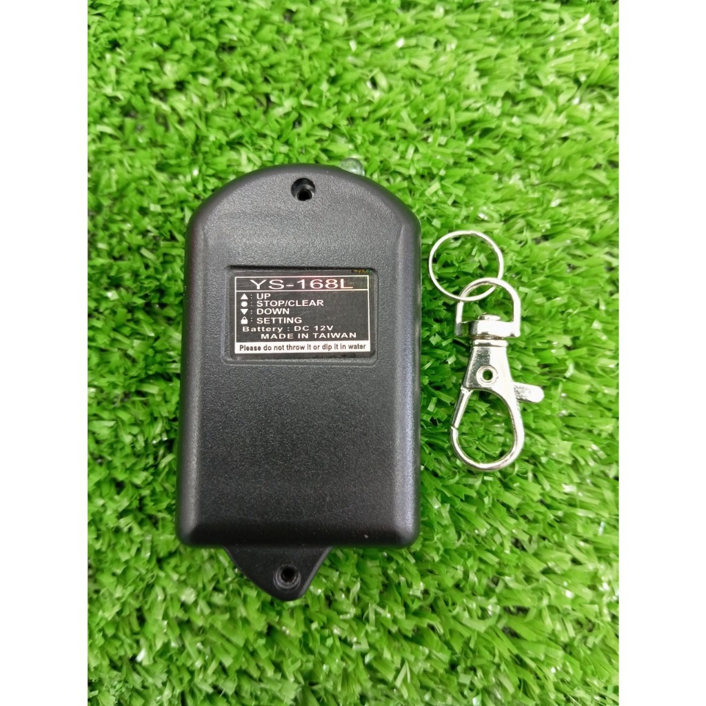 Điều Khiển cửa cuốn YS-168L mã gạt 336 có gioăng hạn chế thấm nước