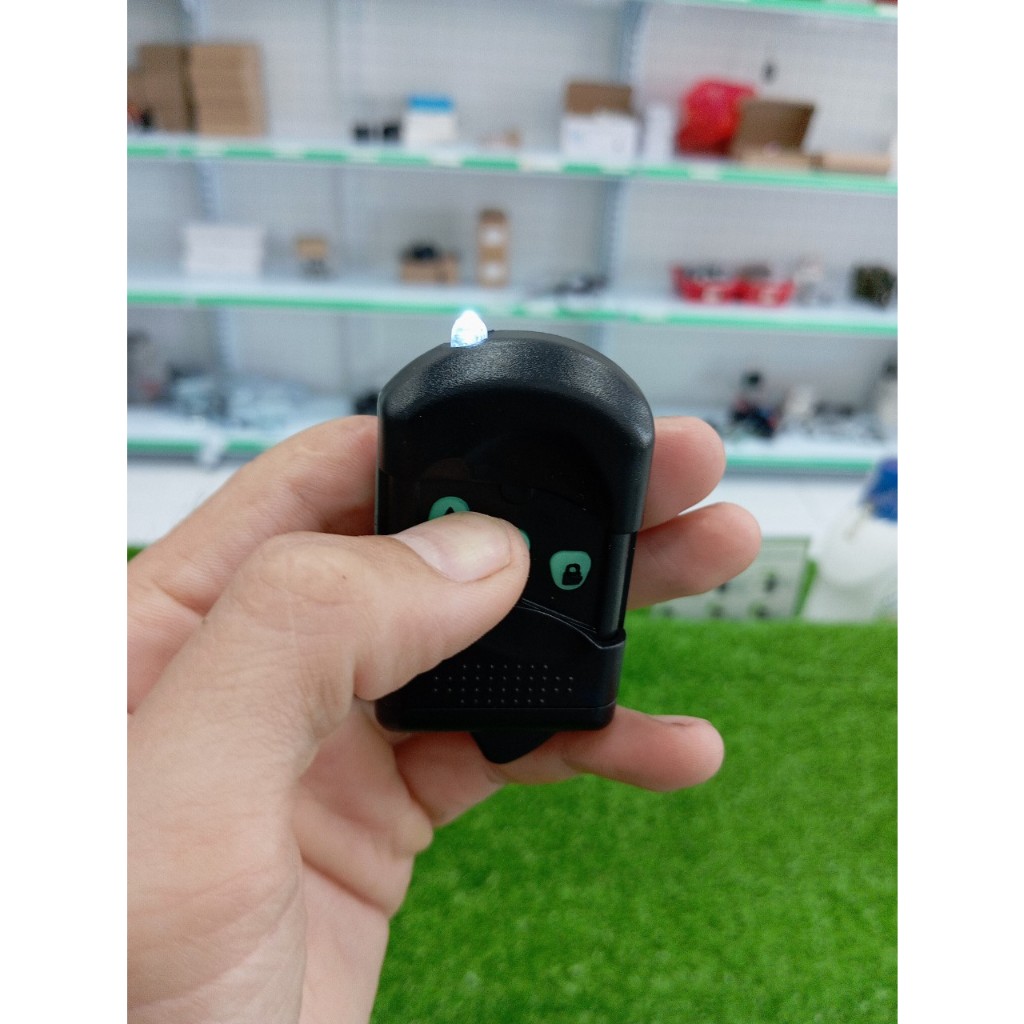 Điều Khiển cửa cuốn YS-168L mã gạt 336 có gioăng hạn chế thấm nước