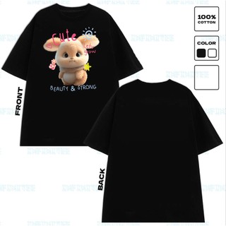 Áo thun INFINITEE Fni24006, Thun 100% Cotton - form rộng Unisex.