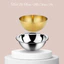 Bát Inox Rửa Mặt, Bát Đựng Nước Chuyên Dùng Cho Spa, Size 22cm Sử Dụng Tiện Lợi