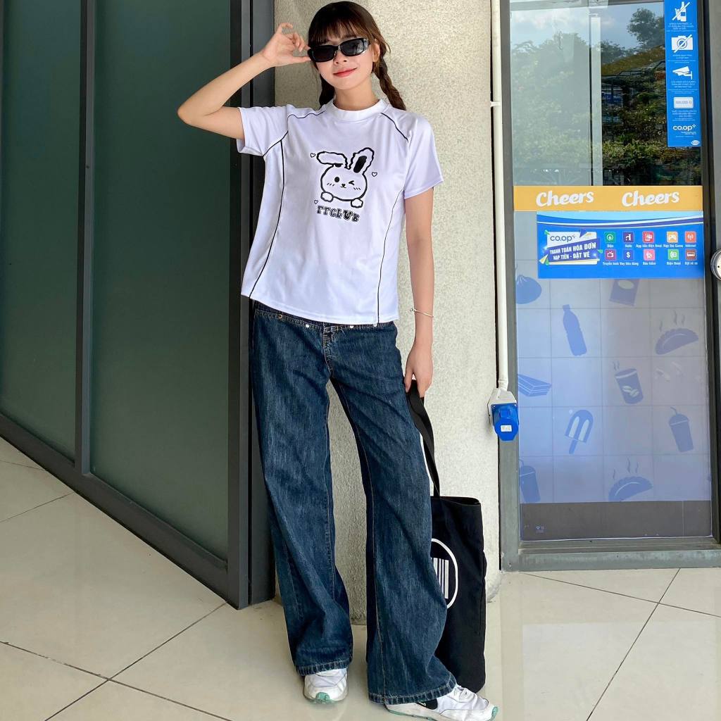 ÁO THUN BABY TEE FFCLUB MIX 3 - ÁO THUN FORM TRENDY UNISEX