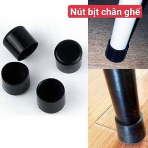 Combo 4 Bọc chân bàn ghế, nút nhựa chống trượt và xước, bảo vệ sàn nhà hiệu quả.