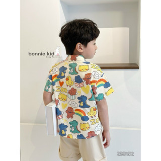 Bộ sơ mi họa tiết thú ngộ nghĩnh cho bé trai 1-7 tuổi (9-29kg) N0070