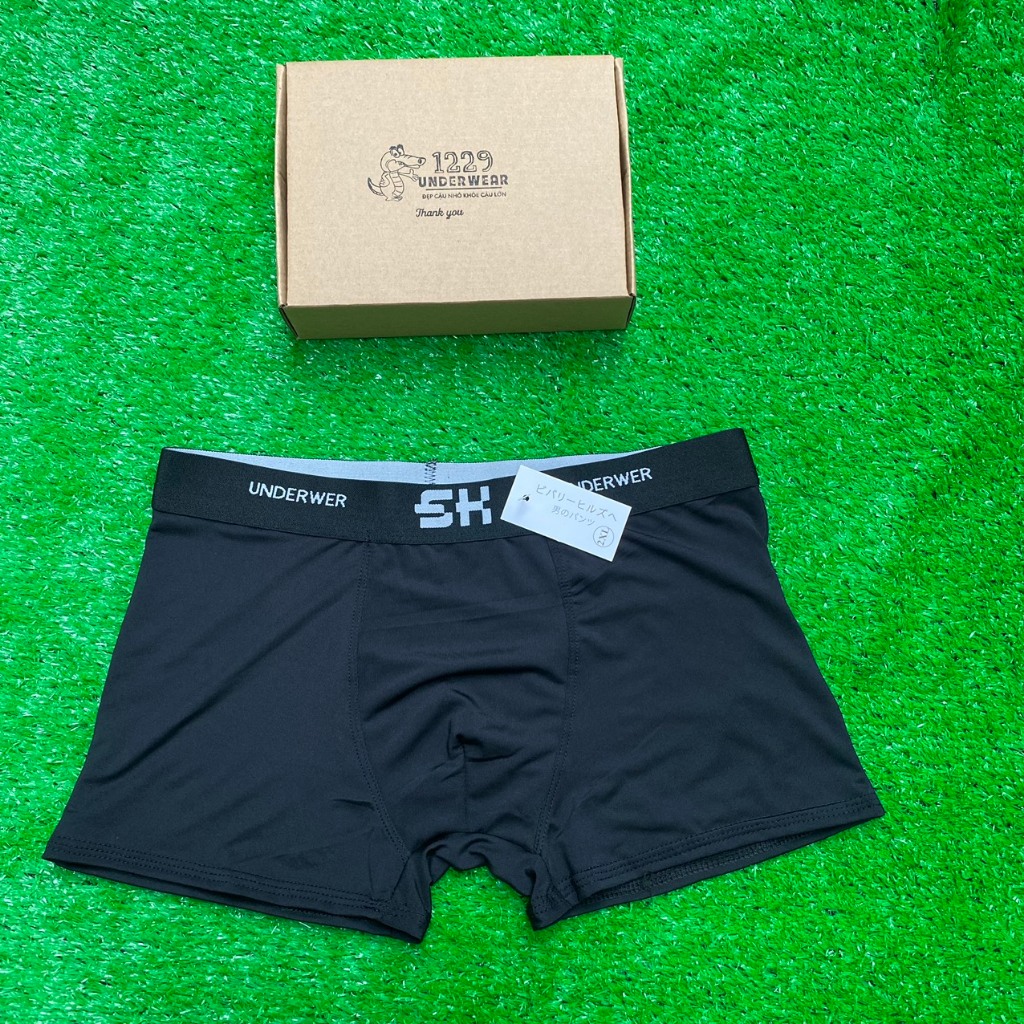 Combo 3,4,5 Quần Sịp đùi boxer SH Thun lạnh , Quần lót nam co dãn kháng khuẩn