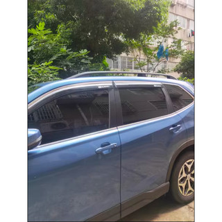 Vè Che Mưa Subaru Forester,Outback Có Viền Chị Mạ Inox Đẹp Và Có logo Subaru trên Vè Che Mưa