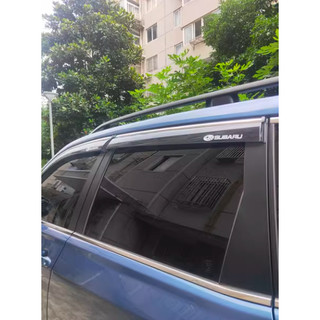 Vè Che Mưa Subaru Forester,Outback Có Viền Chị Mạ Inox Đẹp Và Có logo Subaru trên Vè Che Mưa