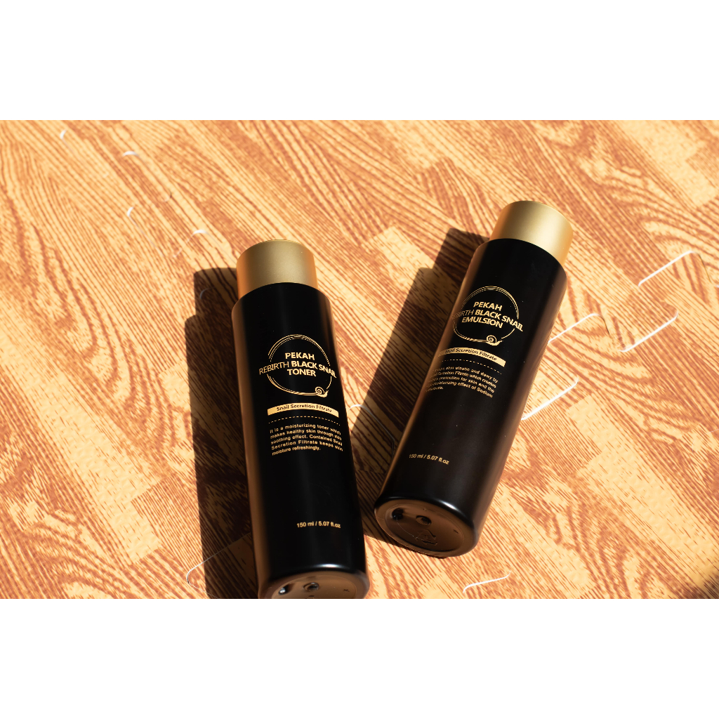 Ảnh Sữa dưỡng PEKAH Hàn Quốc chống lão hóa phục hồi tăng đàn hồi da giảm nhăn PEKAH Rebirth Black Snail Emulsion 60ml 3