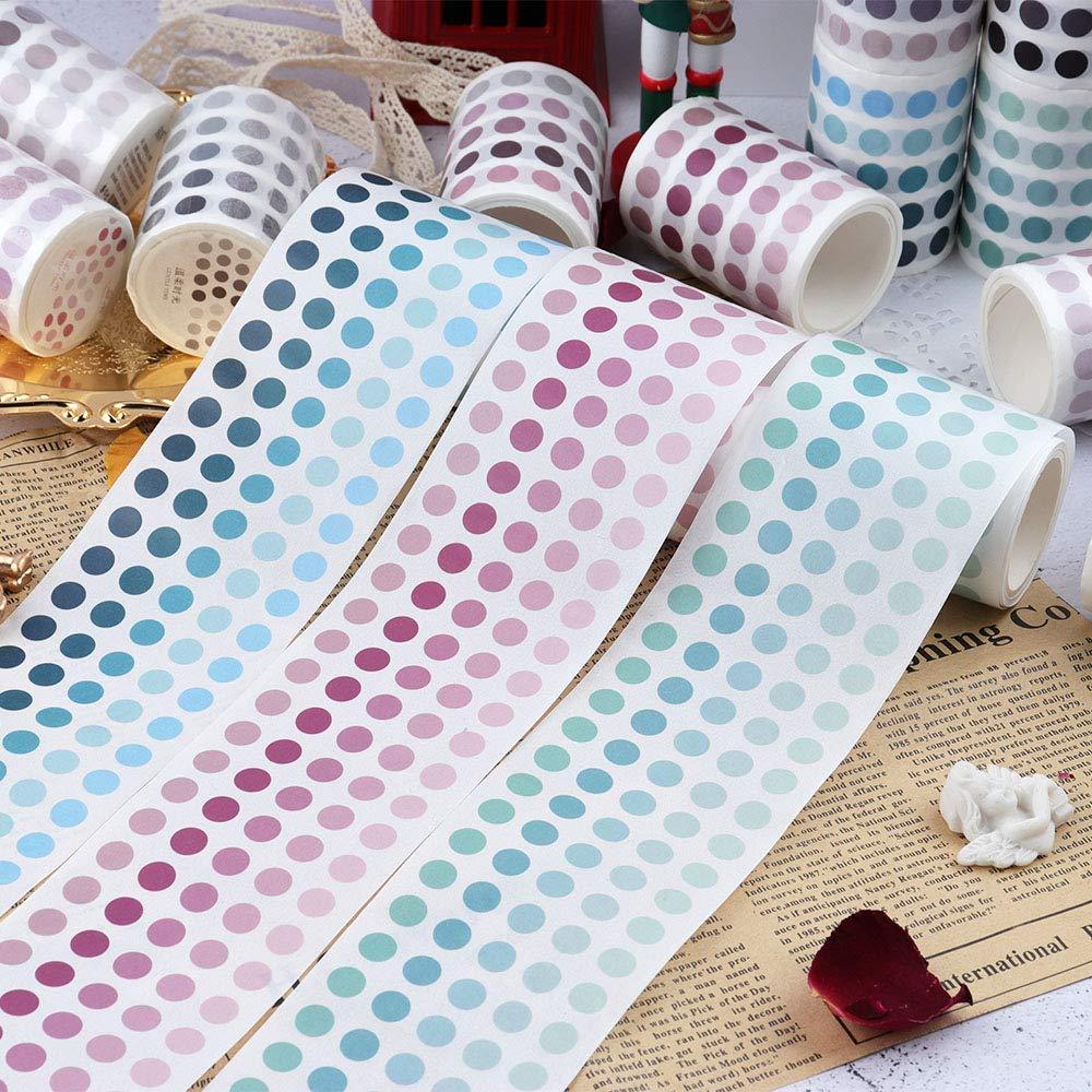 Cuộn Sticker Chấm Tròn Dài 3 Mét - Dot Sticker - Cuộn Round Sticker ...
