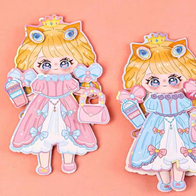 Búp bê giấy 3D Paper doll | Shopee Việt Nam